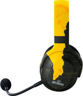 Razer Barracuda X Wireless Gaming Headset – PUBG Edition, featuring Bluetooth 5.2 and Type-C wireless connectivity, detachable HyperClear cardioid unidirectional mic, Black/Yellow design.